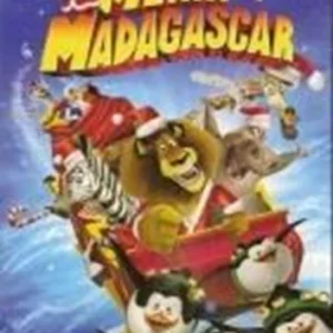 Merry Madagascar Ben Stiller 2009 DVD Top-quality Free UK shipping