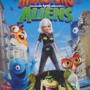 Monsters Vs Aliens DVD Top-quality Free UK shipping