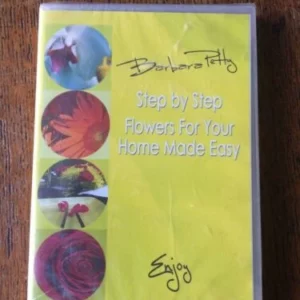 Barbara Petty step by step flowers for your home made easy New DVD Top-quality