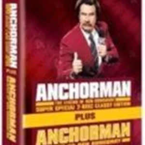 Anchorman The Legend Of Ron Burgundy/Wake Up Ron Burgundy Will Ferrell 2008 DVD