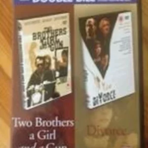 Two Brothers A Girl and A Gun & Divorce Kim Hogan 1986 DVD Top-quality