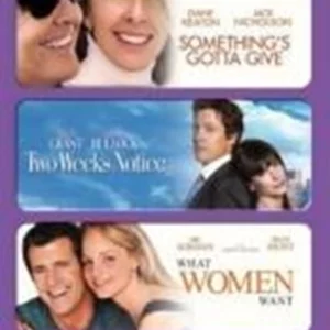 Something's Gotta Give/Two Weeks Notice/What Women Want Jack Nicholson 2005 DVD