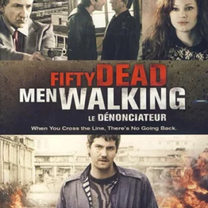 Fifty Dead Men Walking Ben Kingsley 2008 DVD Top-quality Free UK shipping