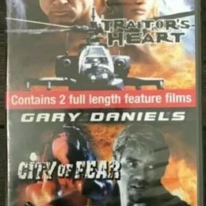 traitor's heart / city of fear Bryan Genesse 1986 New DVD Top-quality