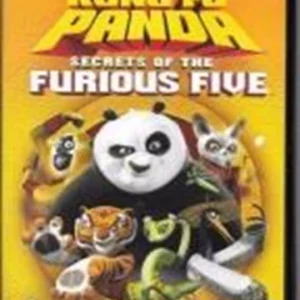 Kung-Fu Panda- Secrets of the furious five Jack Black 1986 DVD Top-quality