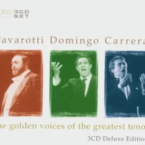 The Golden Voices of the Greatest Tenors Pavarotti/Domingo/Carreras 2004 CD