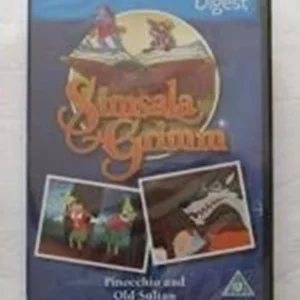 SIMSALA GRIMM - PINOCCHIO and OLD SULTAN 2010 New DVD Top-quality