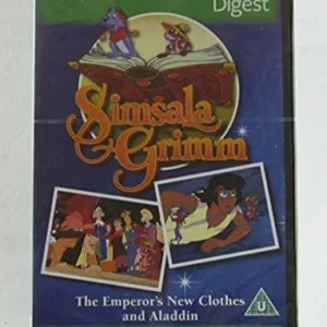 Simsala Grimm. The Emperor's New Clothes and Aladdin. 2010 DVD Top-quality