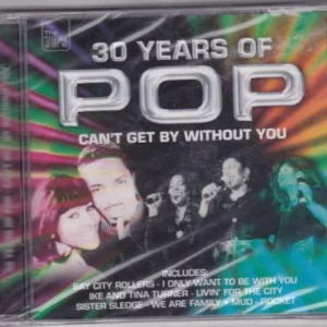 30 Years of Pop* Cant Get By* Various 2005 New CD Top-quality Free UK shipping