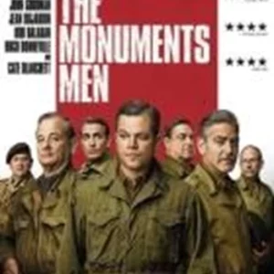 The Monuments Men Matt Damon 2014 New DVD Top-quality Free UK shipping