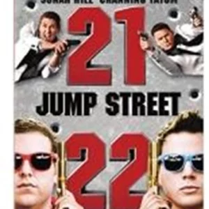 21 Jump Street / 22 Jump Street Channing Tatum 2014 DVD Top-quality