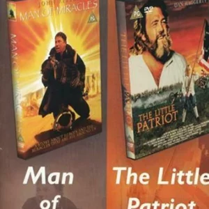 Double Bill - Man Of Miracles / And The Little Patriot John Ritter 1999 DVD