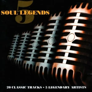 5 Soul Legends various 2008 CD Top-quality Free UK shipping