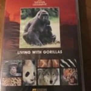 NATIONAL GEOGRAPHIC: LIVING WITH GORILLAS 2004 New DVD Top-quality