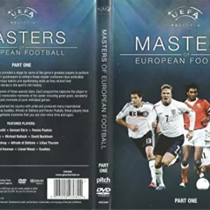 Masters of European Football - Vol 1 2012 DVD Top-quality Free UK shipping