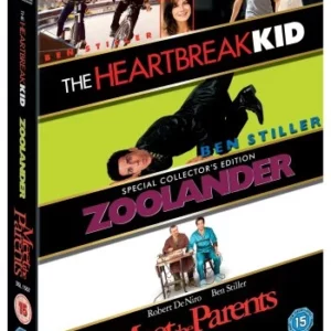 TheHeartbreakKid/MeettheParents/Zoolander Ben Stiller 2008 DVD Top-quality