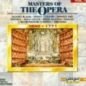 Masters of the Opera 1642-1771 Vol 1. Various 1993 CD Top-quality