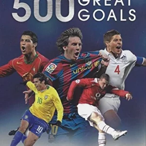 500 Great Goals World calss fooltballers 2013 New DVD Top-quality