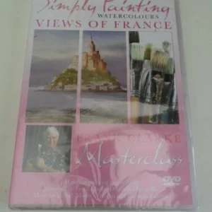 Simply Painting Watercolours Views of France 2006 New DVD Top-quality