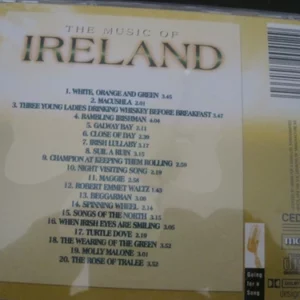 The music of Ireland Paddy OConner CD Top-quality Free UK shipping