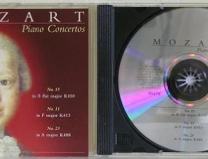 Mozart Pinao Concertos No15 11 23 Philharmonia Orchestra, Paul Freeman 1992 CD