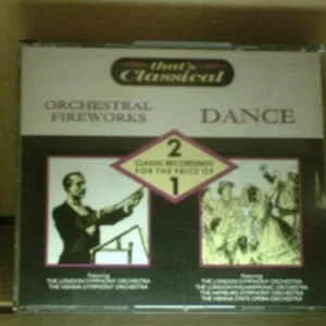 Orchestral Fireworks / Dance Various 1988 CD Top-quality Free UK shipping