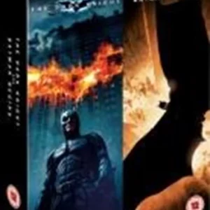 Batman Begins / The Dark Knight Christian Bale 2012 DVD Top-quality