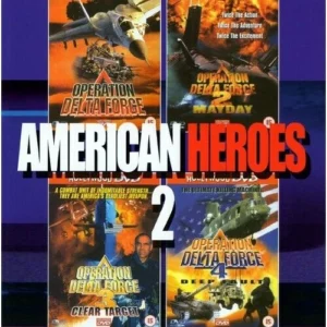 American Heroes 2 2002 New DVD Top-quality Free UK shipping