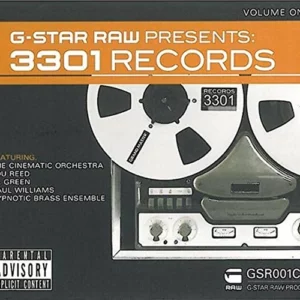 G-Star Raw Presents: 3301 Records Volume 1 G-Star Raw 2008 New CD Top-quality