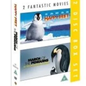 Happy Feet/March Of The Penguins 2007 DVD Top-quality Free UK shipping