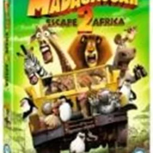 Madagascar: Escape 2 Africa James Gandolfini 2009 New DVD Top-quality