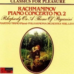 Piano Concerto No.2 & Rhapsody on a Theme of Paganini Philharmonia Orchestra CD