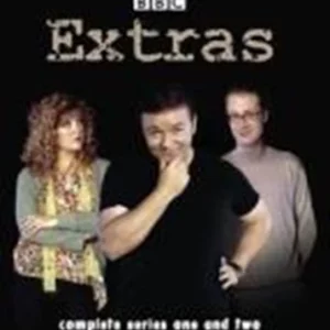 Extras: The Complete Series 1 & 2 Ricky Gervais 2007 DVD Top-quality