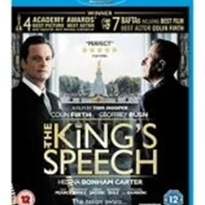 The King's Speech Colin Firth 2011 Blu-ray Top-quality Free UK shipping