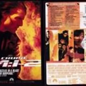 Mission Impossible 2 Tom Cruise 2000 DVD Top-quality Free UK shipping