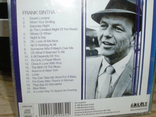 A LOVELY WAY TO SPEND AN EVENING Frank Sinatra 2006 CD Top-quality