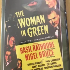 Sherlock Holmes - The Woman In Green Basil Rathbone DVD Top-quality