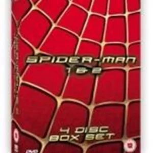 Spider-Man 1 and 2 Tobey Maguire 2004 DVD Top-quality Free UK shipping