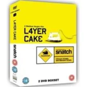 Layer Cake/Snatch Brad Pitt 2005 DVD Top-quality Free UK shipping