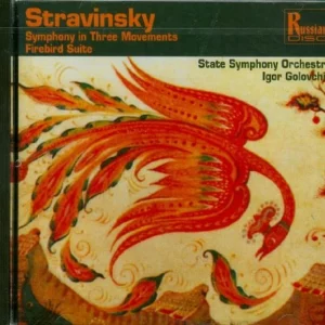 Stravinsky: Symphony in Three Movements / Firebird Suite 1994 CD Top-quality