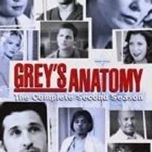 Grey's Anatomy - The Complete Second Series Ellen Pompeo 2007 DVD Top-quality