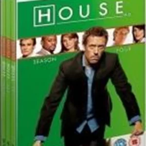 House - Season 4 - Complete Hugh Laurie 2008 DVD Top-quality Free UK shipping