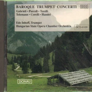 Baroque Trumpet Concerti Inhoff 1991 CD Top-quality Free UK shipping