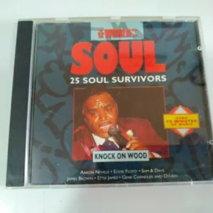 The World of Soul By 25 Soul Survivors. James Brown 1992 CD Top-quality