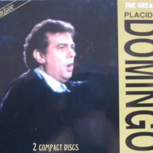 The Great Placido Domingo various CD Top-quality Free UK shipping