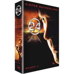 24 HEURES CHRONO-Saison 4 Kiefer Sutherland 2007 DVD Top-quality