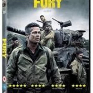 Fury Shia LaBeouf 2014 DVD Top-quality Free UK shipping