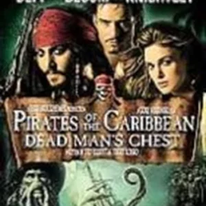 Pirates of Caribbean 2-Dead Man`s chest Johnny Depp 2006 DVD Top-quality