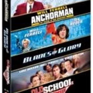 Anchorman / Blades of Glory / Old School Will Ferrell 2008 DVD Top-quality