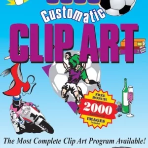 3,000 Customatic ClipArt PC 2004 Top-quality Free UK shipping